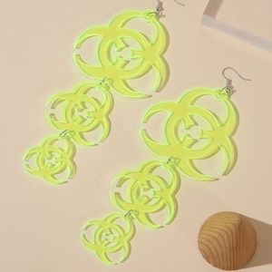 Biohazard Earrings